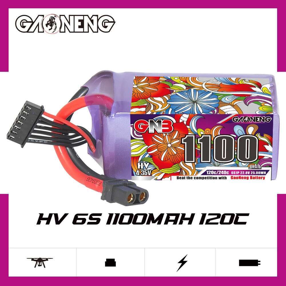 2Pcs GNB 6S Lipo Battery 22.8V - Drone Rc Leading review and price