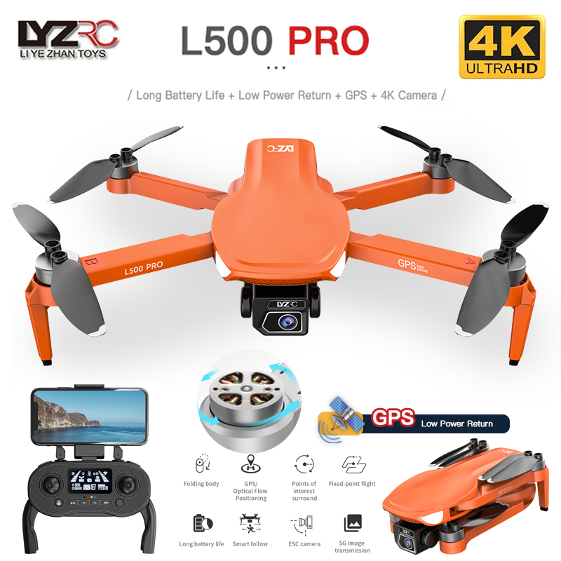 L500 PRO GPS Drone 4K Profesio - Drone Vs Rc Helicopter review and price