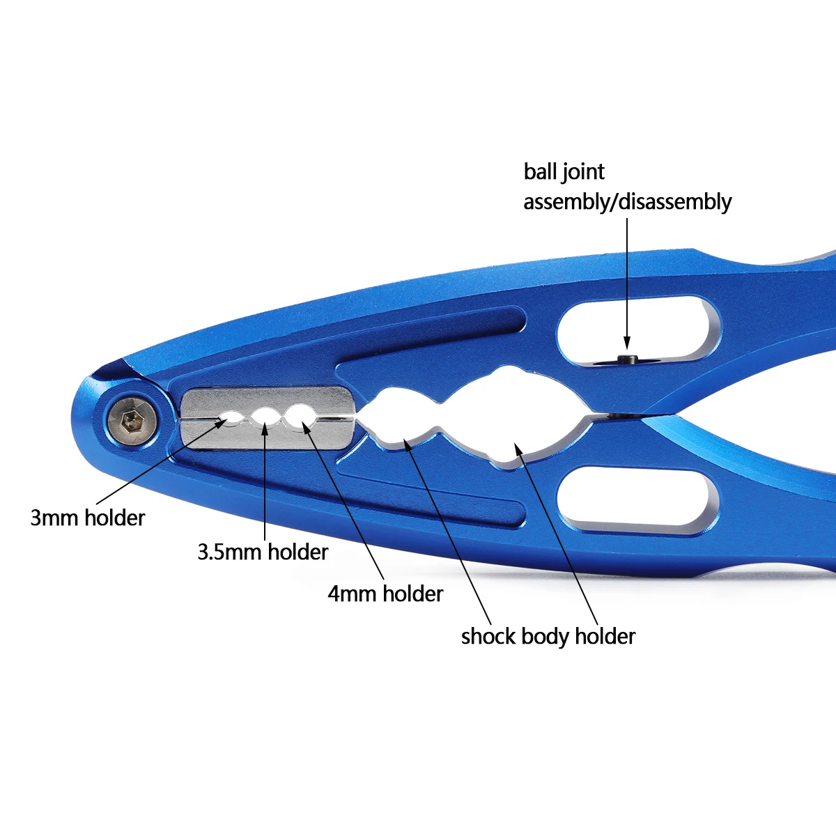 Aluminum CNC Pliers Pivot Ball - Drone Rc Leading review and price