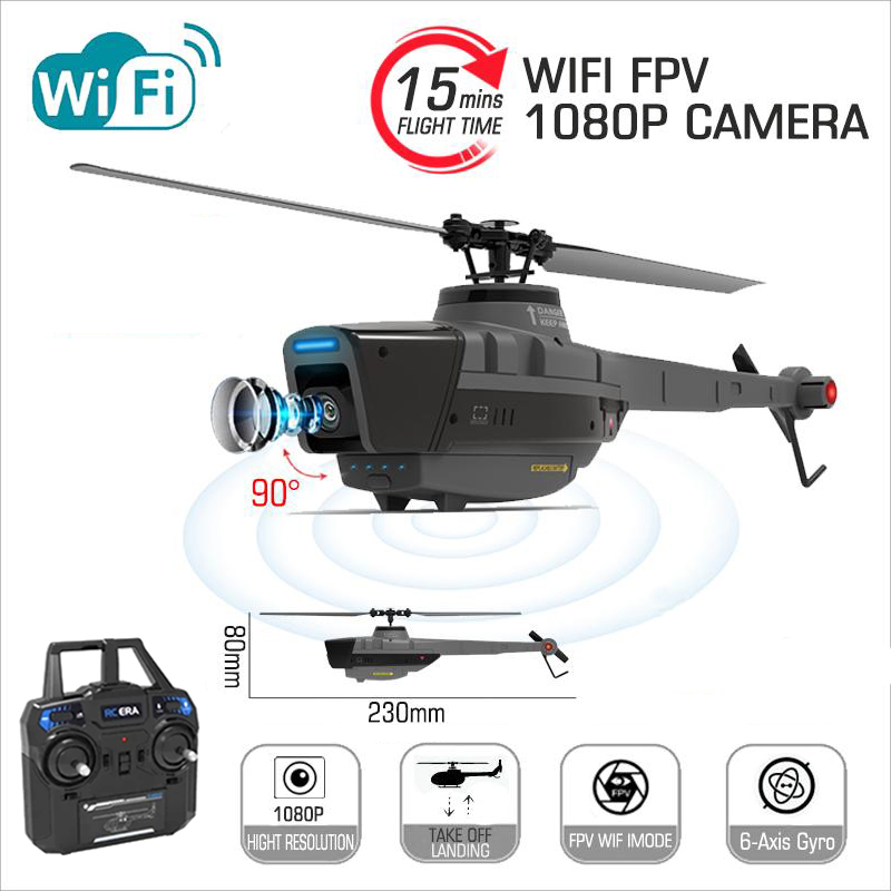 C128 2.4G RC Helicopter 4 Prop - Drone Vs Rc Helicopter review and price