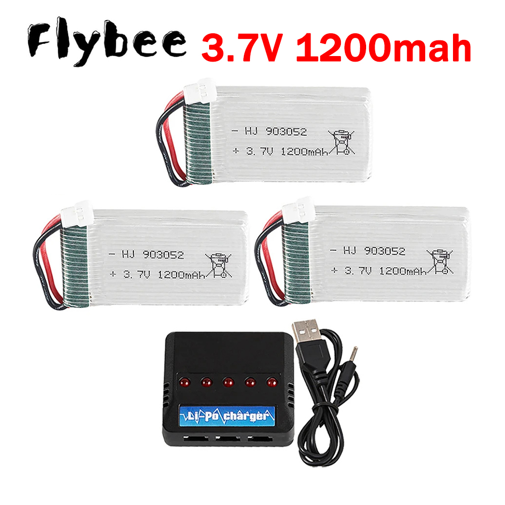 3.7V 1200mAh 903052 Lipo Batte - Drone Vs Rc Helicopter review and price