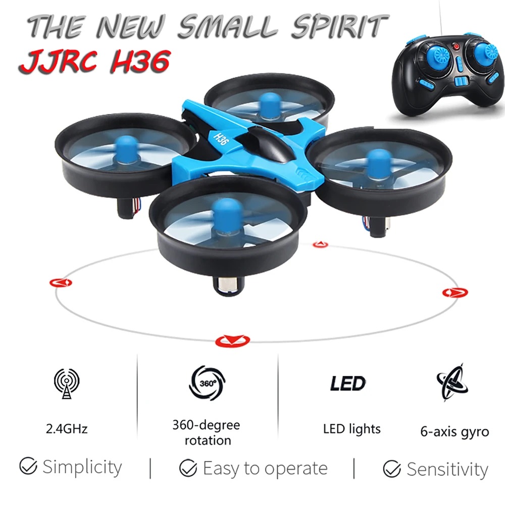 JJRC H36 Mini Drone 4ch 6-Axis - Drone Vs Rc Helicopter review and price