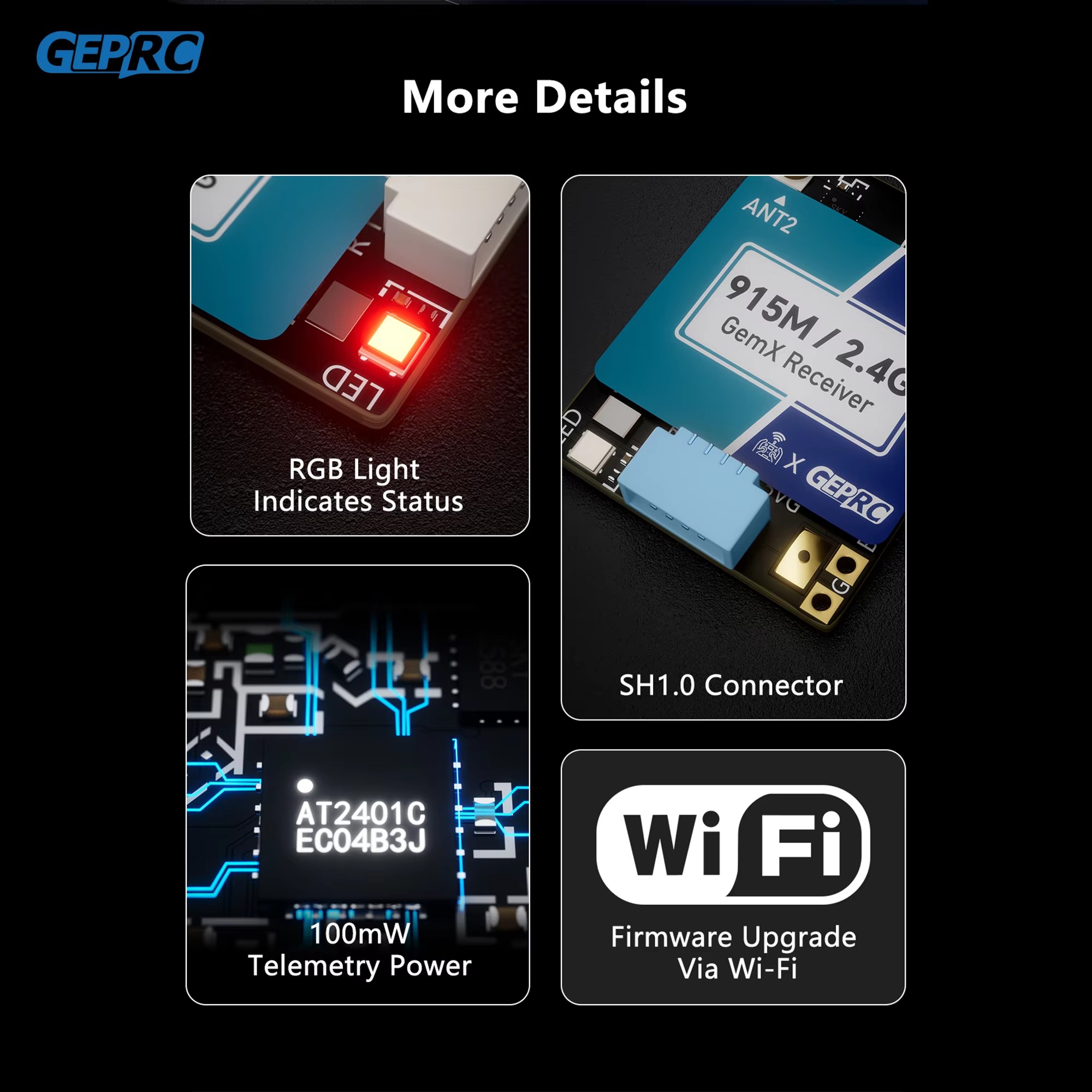 GEPRC ELRS 915M/2.4G Gemini Xr - Drone Rc Parts review and price