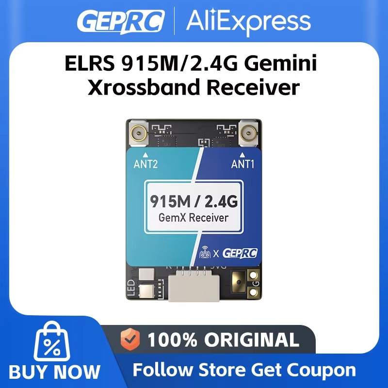 GEPRC ELRS 915M/2.4G Gemini Xr - Drone Rc Parts review and price