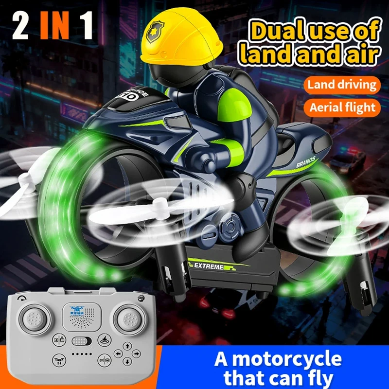 2IN1 RC Car and RC Drone Land  - Drone Vs Rc Helicopter review and price