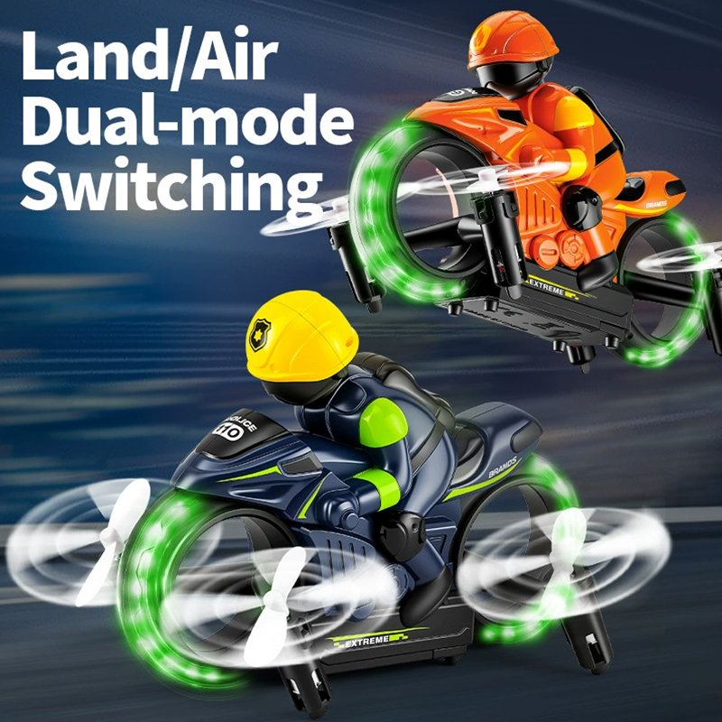 2IN1 RC Car and RC Drone Land  - Drone Vs Rc Helicopter review and price