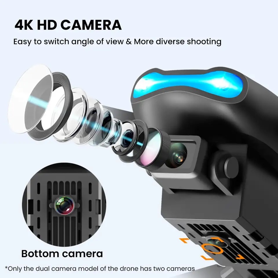New Mini drone E99 4K WIFI HD  - Drone Rc E99 K3 review and price