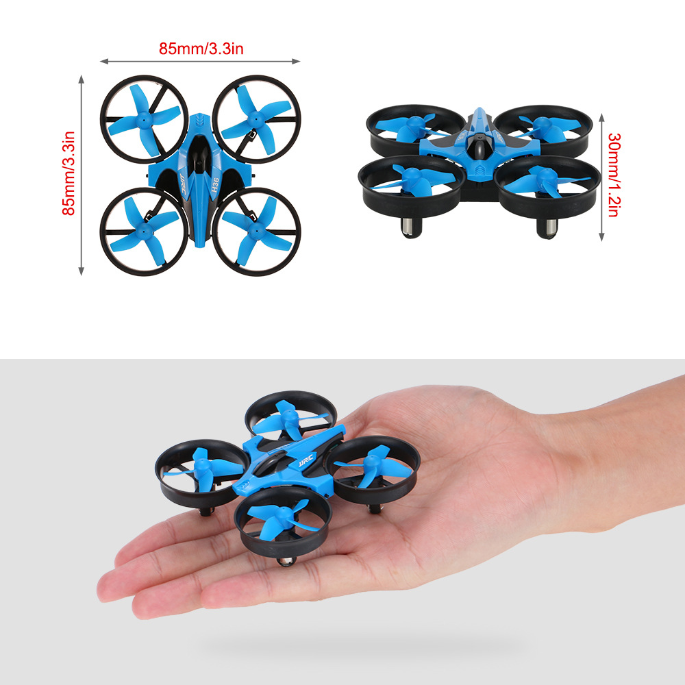 Newest Mini Drone JJRC H36 RC  - Drone Vs Rc Helicopter review and price