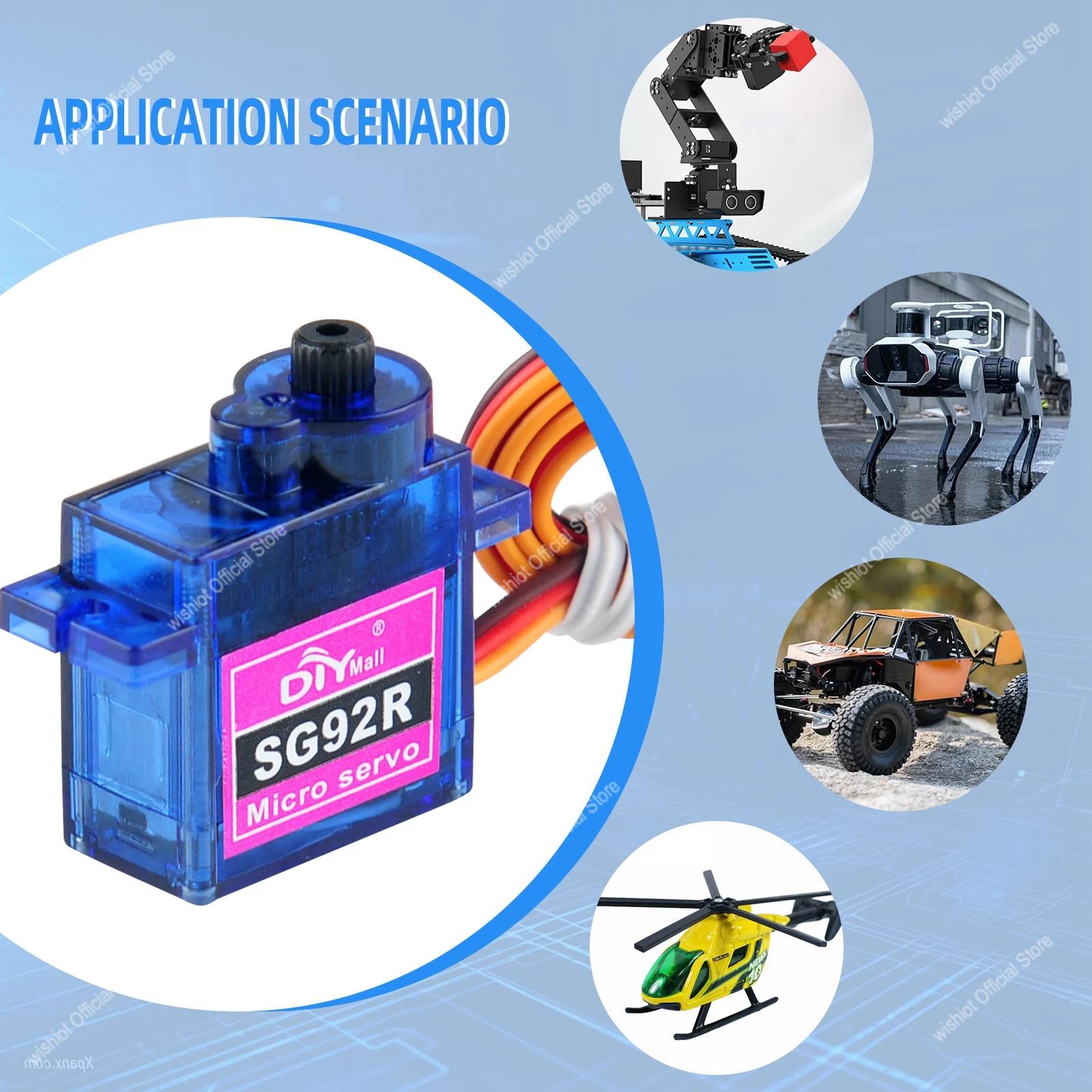 SG92R Micro Servo Motor 4.8-6V - Drone Rc Leading review and price