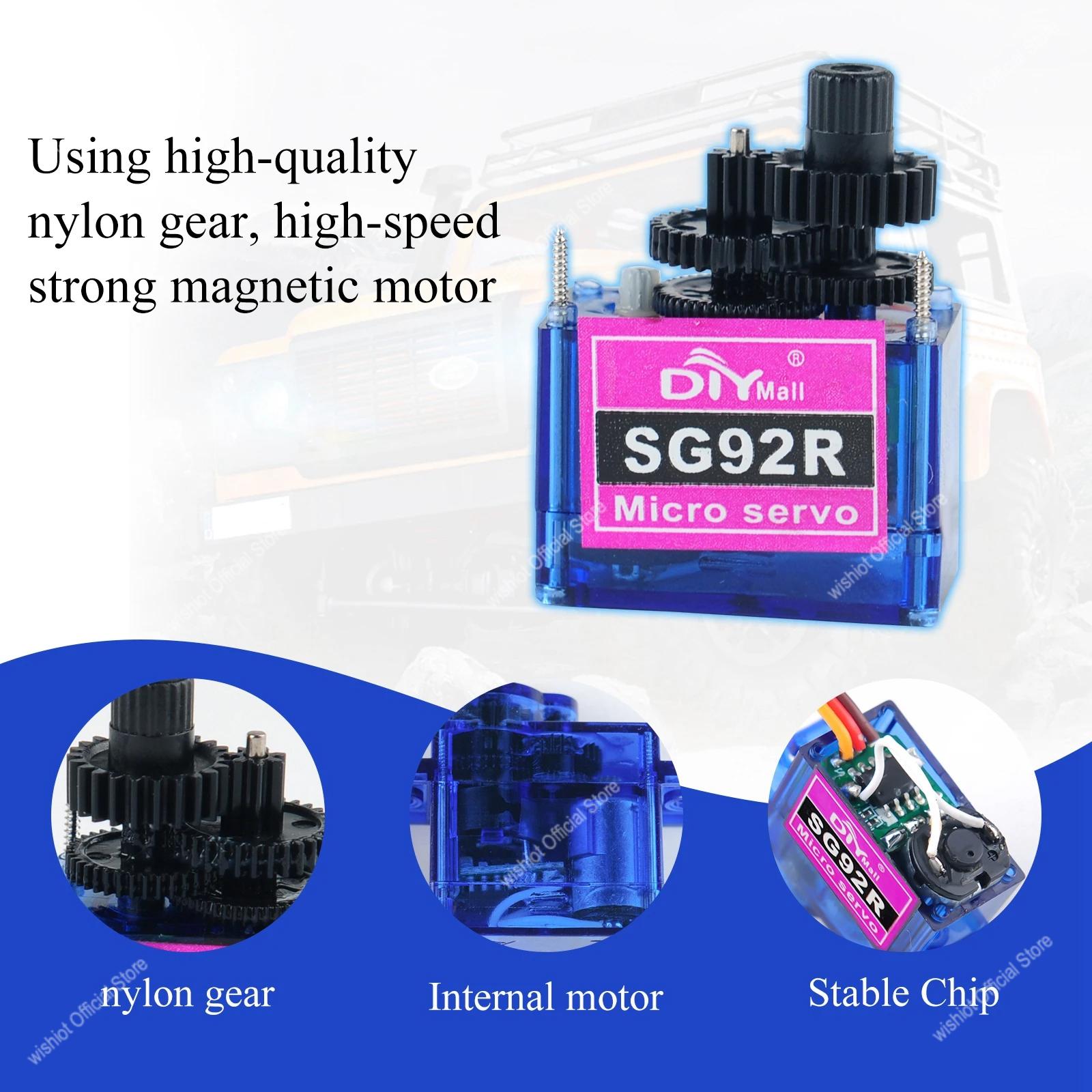 SG92R Micro Servo Motor 4.8-6V - Drone Rc Leading review and price